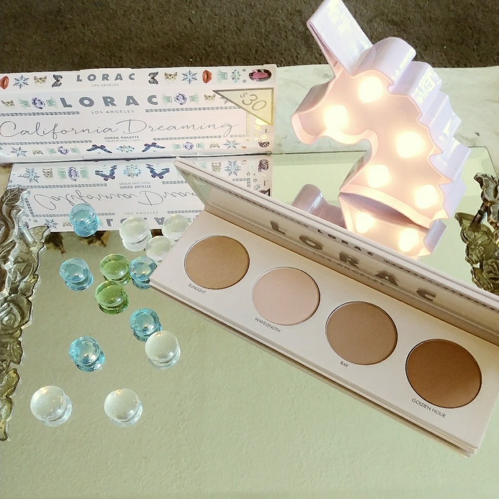 Lorac California dreaming cheek palette